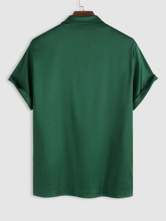 Shirt With Drawstring Shorts Set - Grafton Collection