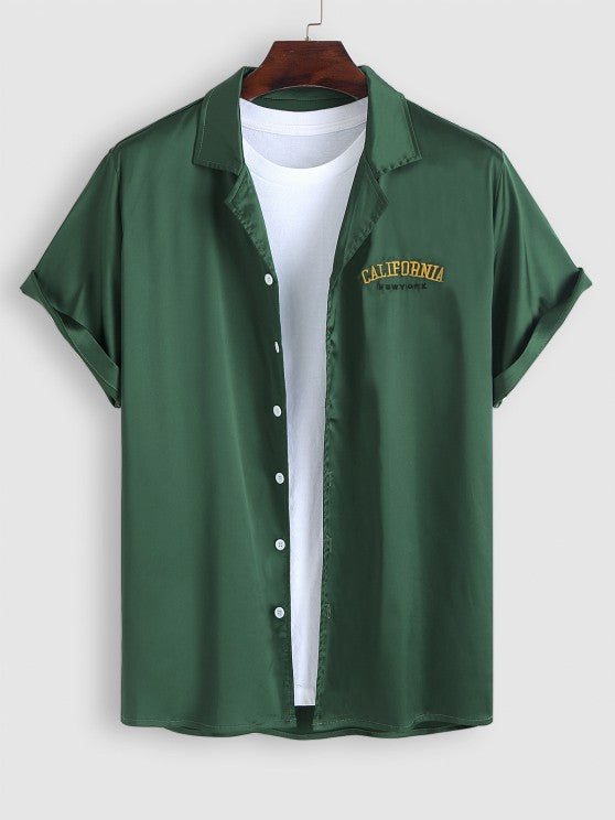 Shirt With Drawstring Shorts Set - Grafton Collection