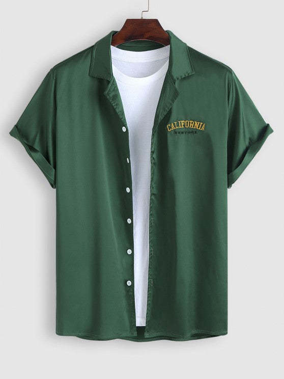 Shirt With Drawstring Shorts Set - Grafton Collection