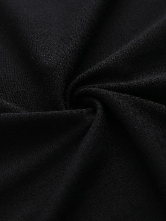 Two Tone T Shirt And Label Design Shorts - Grafton Collection