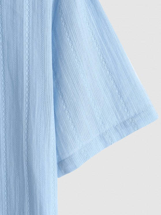 Casual Short Sleeves Shirt And Shorts - Grafton Collection