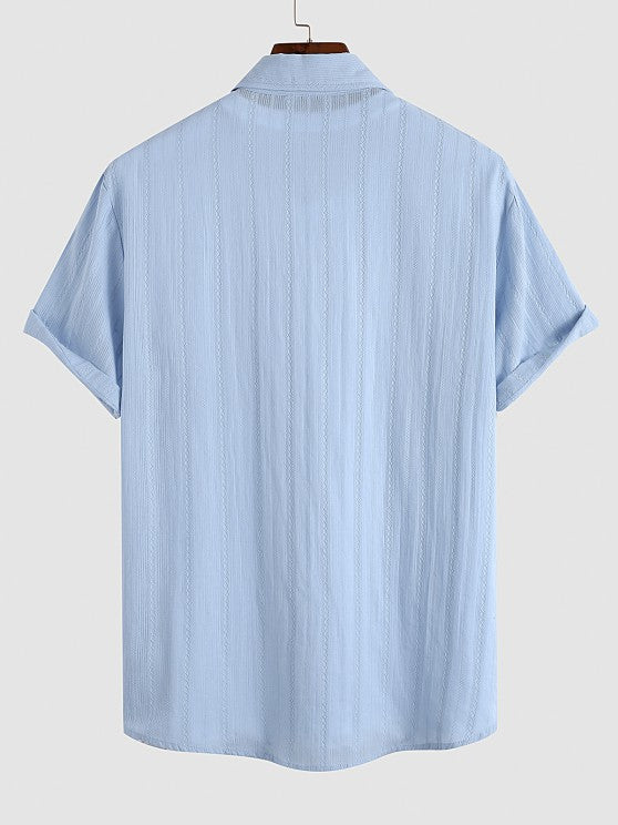 Casual Short Sleeves Shirt And Shorts - Grafton Collection