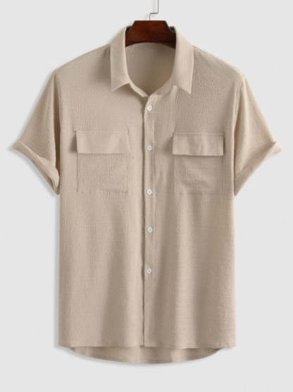 Short Sleeves Shirt And Tapered Work Pants Set - Grafton Collection