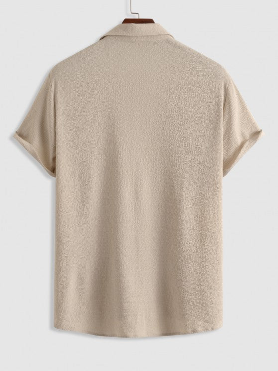 Short Sleeves Shirt And Tapered Work Pants Set - Grafton Collection
