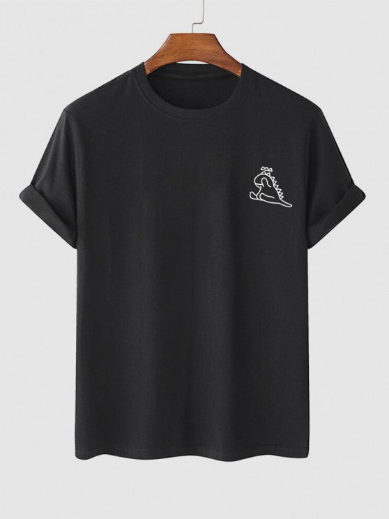 Dinosaur Printed T Shirt And Shorts - Grafton Collection