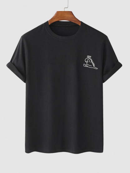 Dinosaur Printed T Shirt And Shorts - Grafton Collection