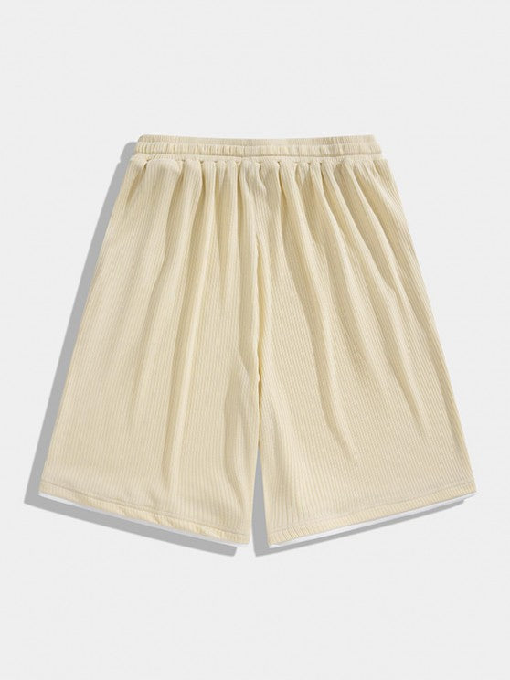 Silk Textured T Shirt And Shorts - Grafton Collection