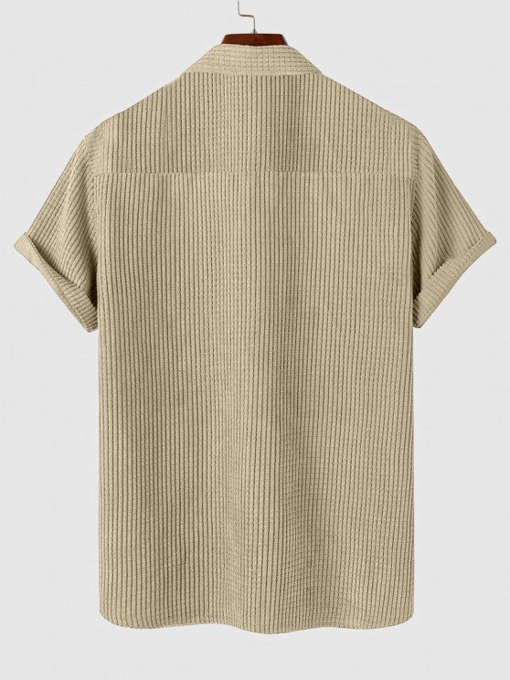 Front Pocket Shirt And Shorts - Grafton Collection