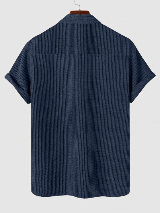 Front Pocket Shirt And Shorts - Grafton Collection