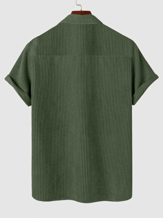 Front Pocket Shirt And Shorts - Grafton Collection