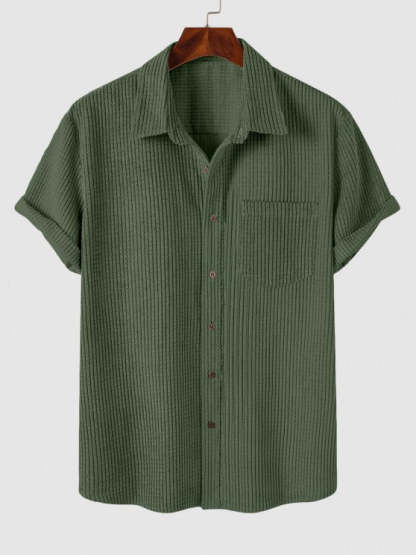 Front Pocket Shirt And Shorts - Grafton Collection