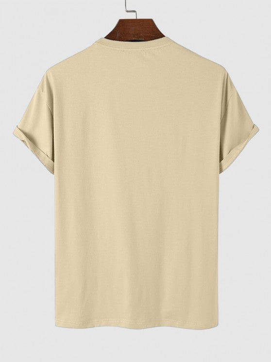 Astronaut Graphic Print T Shirt With Cargo Shorts Set - Grafton Collection