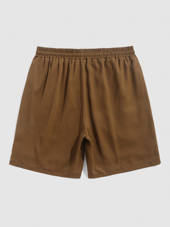 Astronaut Graphic Print T Shirt With Cargo Shorts Set - Grafton Collection