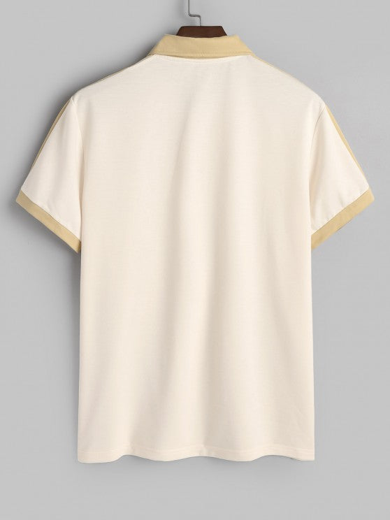 Casual Collared T-Shirt And Shorts - Grafton Collection