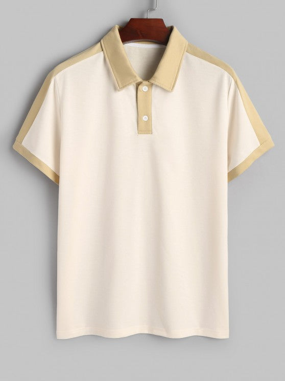 Casual Collared T-Shirt And Shorts - Grafton Collection