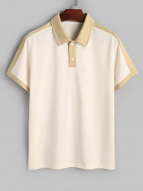 Casual Collared T-Shirt And Shorts - Grafton Collection