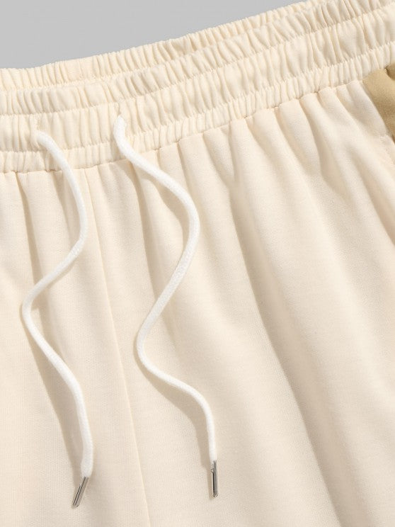 Casual Collared T-Shirt And Shorts - Grafton Collection