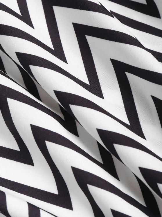 Lapel Collar Shirt And Shorts Set - Grafton Collection