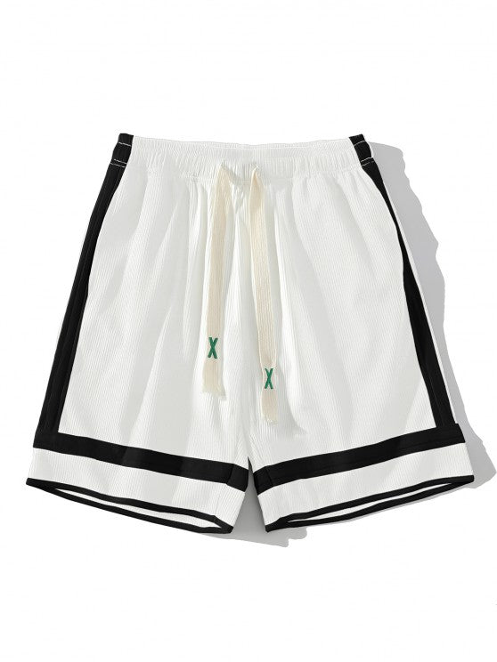 Color Tank Top And Shorts Athletic Set - Grafton Collection