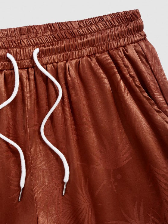 Coconut Tree Shirt And Short - Grafton Collection