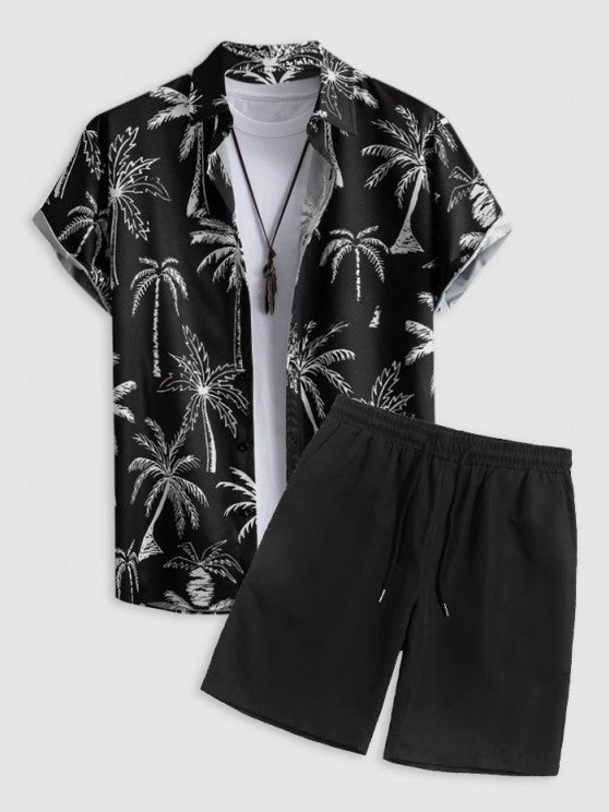 Beach Vacation Shirt And Bermuda Shorts Set - Grafton Collection