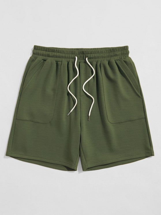 Printed Graphic T-Shirt And Casual Shorts - Grafton Collection