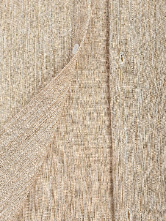 Stand Collar Shirt And Drawstring Shorts - Grafton Collection