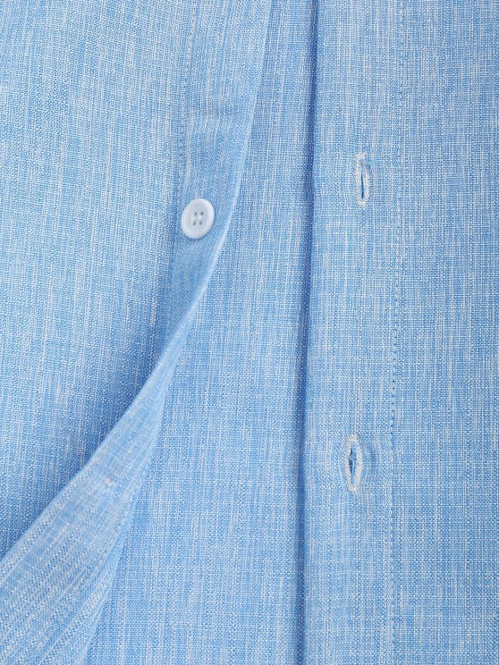 Stand Collar Shirt And Drawstring Shorts - Grafton Collection