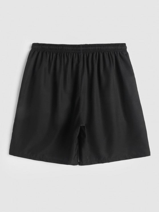 Plum Blossom Print And Board Shorts Set - Grafton Collection