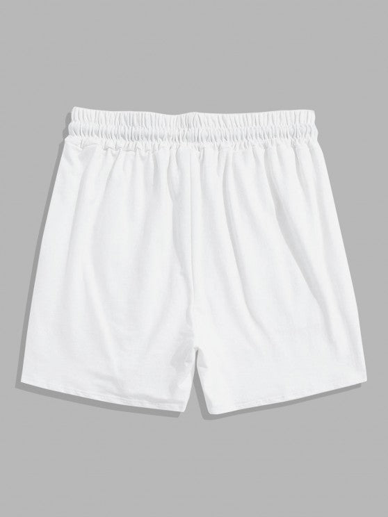 Printed Short Sleeves T-Shirt And Shorts - Grafton Collection