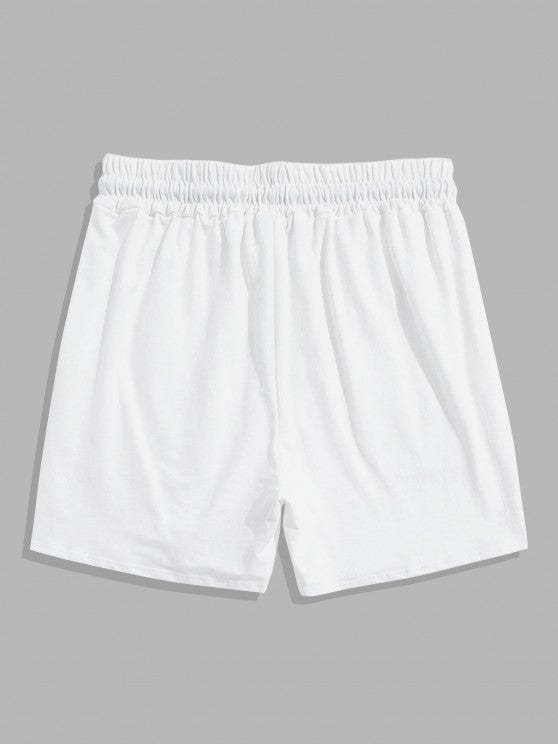 Printed Short Sleeves T-Shirt And Shorts - Grafton Collection