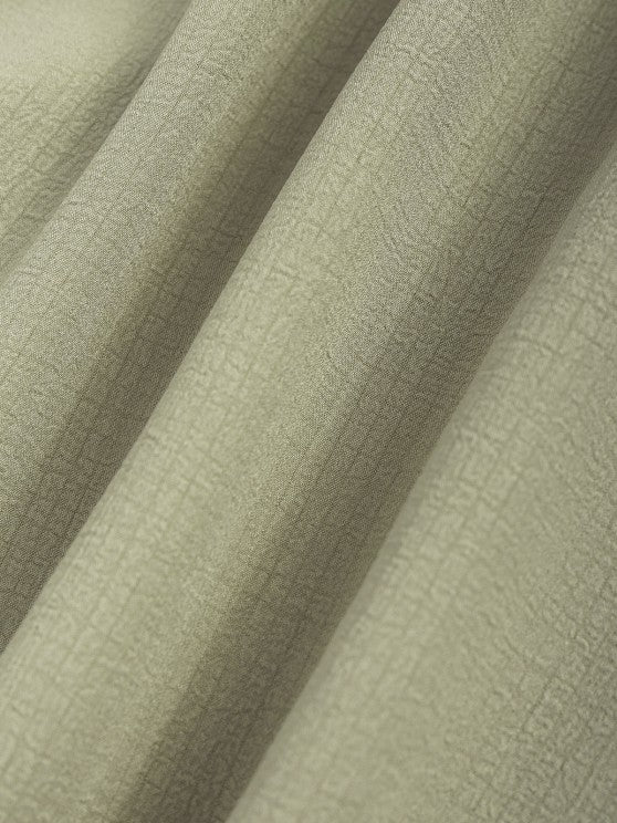 Textured Short Sleeves Shirt And Plain Pant - Grafton Collection