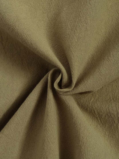 Textured Short Sleeves Shirt And Plain Pant - Grafton Collection
