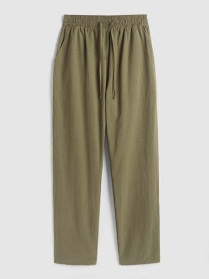 Textured Short Sleeves Shirt And Plain Pant - Grafton Collection
