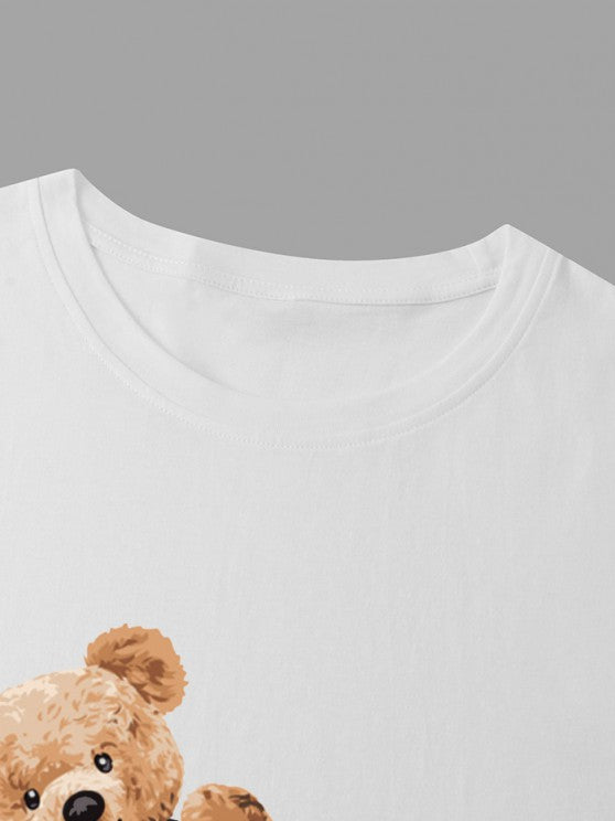 Crew Neck T-Shirt And Basic Shorts - Grafton Collection