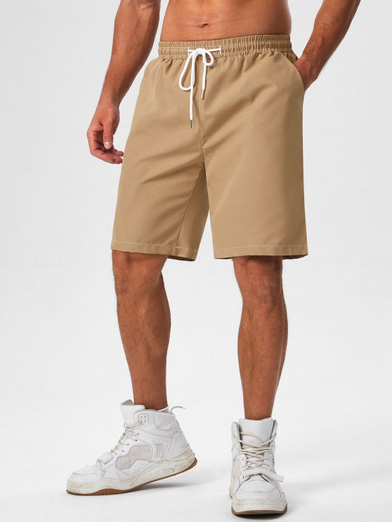 Crew Neck T-Shirt And Basic Shorts - Grafton Collection