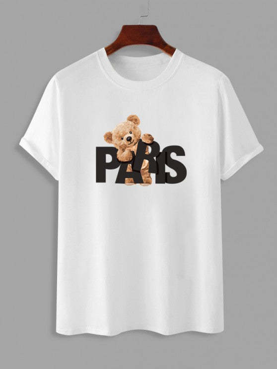 Crew Neck T-Shirt And Basic Shorts - Grafton Collection
