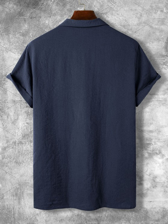 Casual Collar Shirt And Pants - Grafton Collection