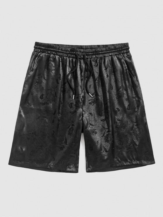 Front Kimono Shirt And Casual Shorts - Grafton Collection
