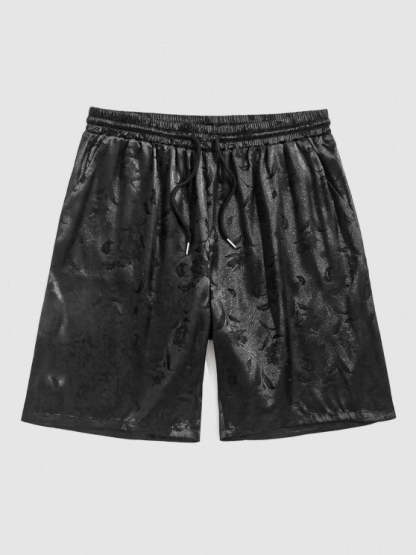 Front Kimono Shirt And Casual Shorts - Grafton Collection