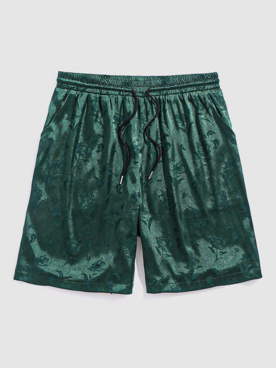 Front Kimono Shirt And Casual Shorts - Grafton Collection