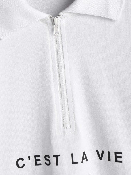 Collared T Shirt And Short - Grafton Collection