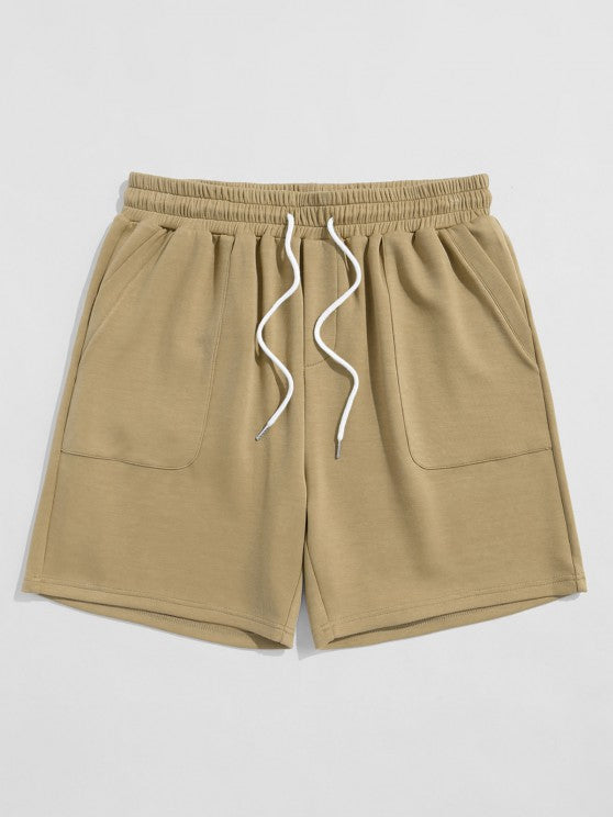 Polo Collar T Shirt And Sweat Shorts - Grafton Collection