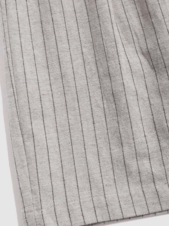Cotton Letter Shirt And Shorts Set - Grafton Collection