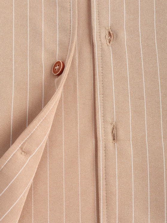 Casual Stripe Pocket Design Shirt And Pant - Grafton Collection