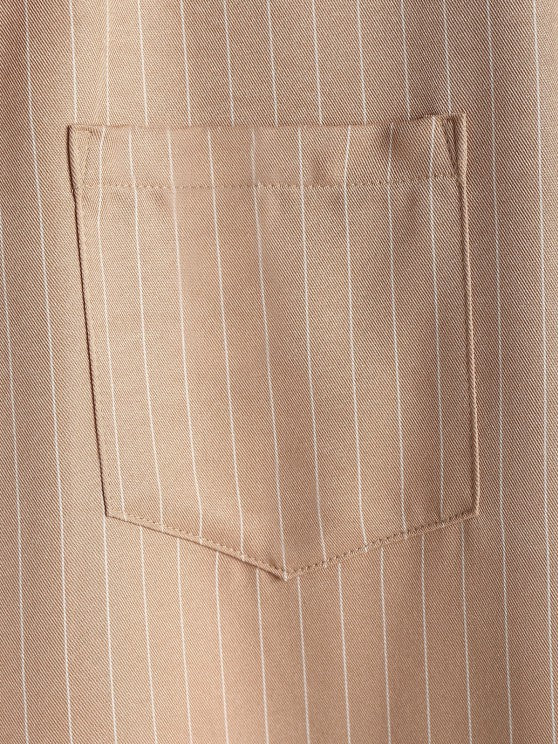 Casual Stripe Pocket Design Shirt And Pant - Grafton Collection