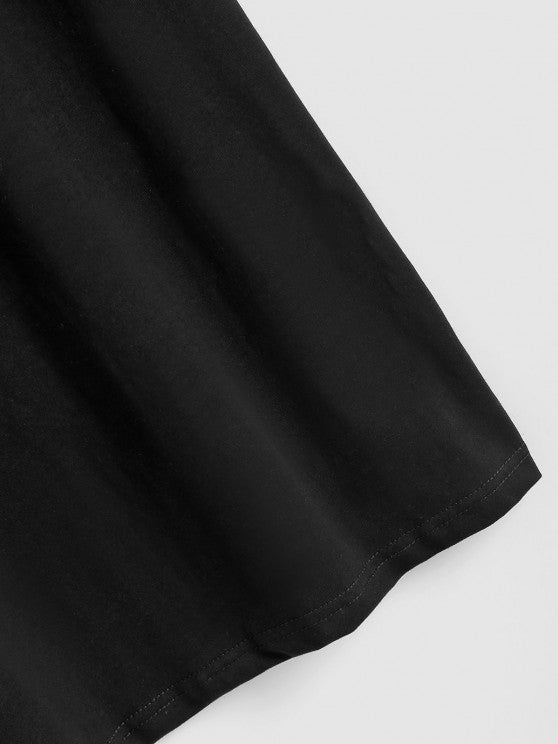 Rose Printed Drawstring Shorts Set - Grafton Collection