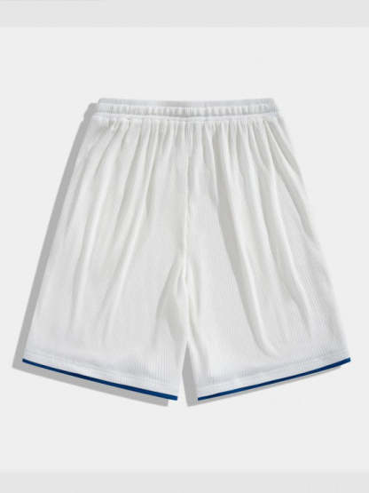 Silk Textured T Shirt And Shorts - Grafton Collection