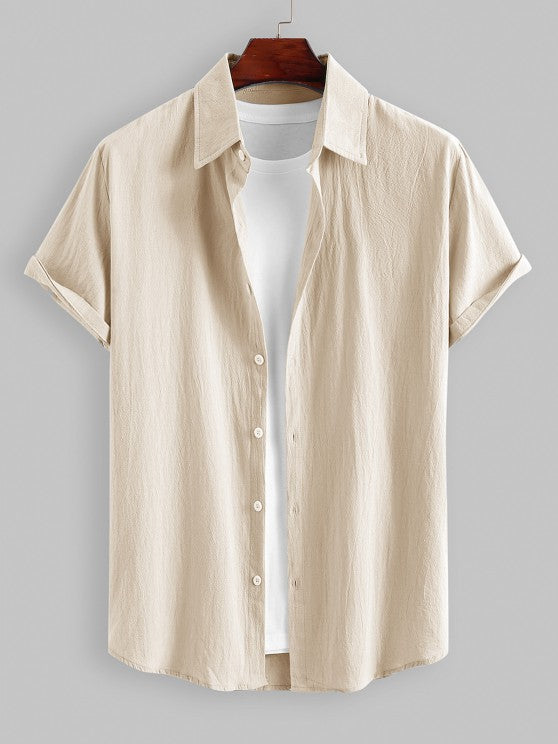 Casual Short Sleeves Shirt And Pant - Grafton Collection