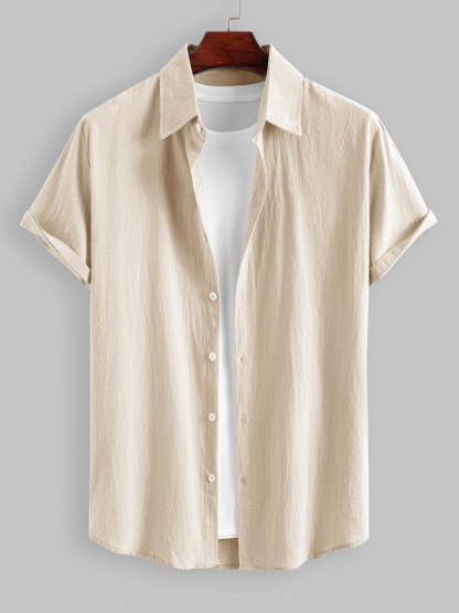 Casual Short Sleeves Shirt And Pant - Grafton Collection